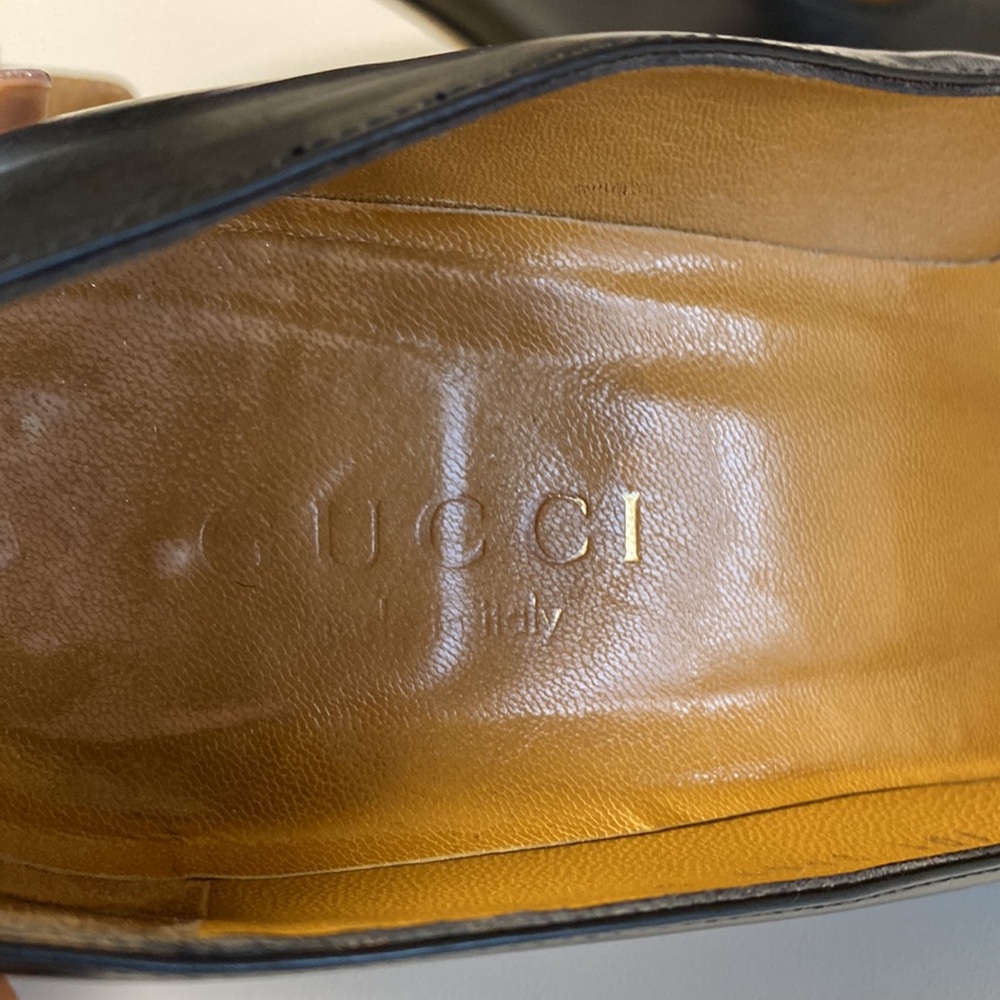 Gucci Vintage Black Court Heels - Picture 11 of 16